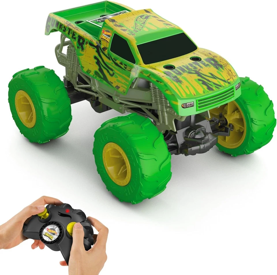 Glow in the Dark Monster RC Truck 1:15 Scale – Off Road 4WD Stunt Car - Image 1 of 4
