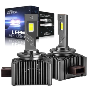 2PCS D1S High Beam Low Headlight Bulbs White 6000K HID Xenon Replacement - Picture 1 of 12