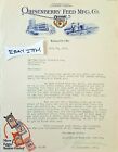 1929 KANSAS CITY MISSOURI letterhead QUISENBERRY FEED G. Schmierer J.E. Musgrave