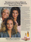 1983 Mary Kay cosmétiques maquillage beauté mode vintage imprimé publicité publicitaire