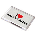 FRIDGE MAGNET - I Love Rallycross - Sports &amp; Games Gift