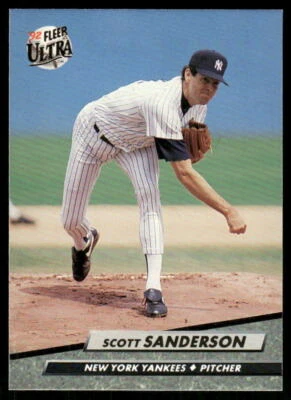 Scott Sanderson 1992 Fleer Ultra #414 New York Yankees - Image 1 of 2