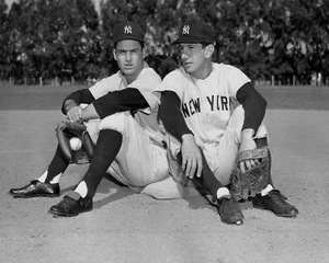 JERRY COLEMAN & BILLY MARTIN 8X10 PHOTO NEW YORK YANKEES NY PICTURE BASEBALL MLB - Picture 1 of 1