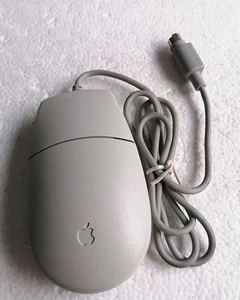 apple vintage mechanical mouse m2706. functions normally - Picture 1 of 2