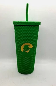 NEU 20 Unzen Oogie Boogie strukturierter Becher mit Strohhalm grün Nightmare Before Christmas - Bild 1 von 11