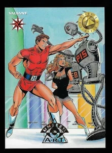 1993 Upper Deck Valiant Era Unseen Art Magnus & Leeja #U1 Foil Chase Card - Picture 1 of 2