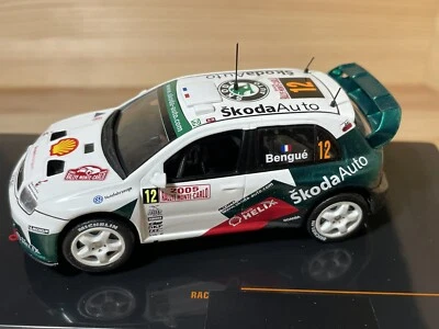 SKODA FABIA WRC #12 RALLYE MONTE CARLO 2005 BENGUE IXO RAM172 1:43 TRANSKIT !!!! - Immagine 1 di 4