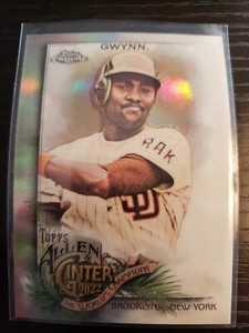 2022 Allen and Ginter Chrome Base Refractor #138 Tony Gwynn - San Diego Padres