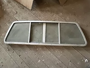 VW Rabbit Pickup Truck Caddy MK1 Genuine Rear Back Window Clear Glass - Picture 1 of 4