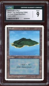 CGC 9 1994 Summer Island {Blue Sky} ~ Vintage MTG/Magic ~ RARER THAN ALPHA!!! - Bild 1 von 2