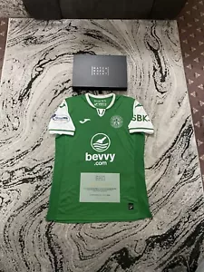 Hibernian FC Match Issued Signed Molotnikov #35 24/25 Football Shirt Coa Boxed - Picture 1 of 19