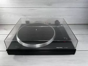ROTEL RP-850 REAR VINTAGE HIFI STEREO PLATTENSPIELER SINGLE BELT DRIVE SCHWARZ - Bild 1 von 17