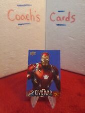 2016 Upper Deck Marvel Captain America Civil War BLUE Iron Man #CW2