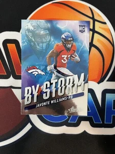 2021 Panini Absolute By Storm Javonte Williams RC Denver Broncos #BST-15 - Bild 1 von 2