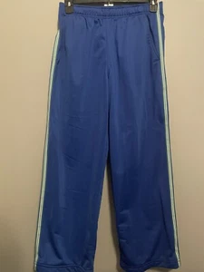 Vintage Y2K Old Navy Blue Striped Sweatpants Size XL Hip-Hop - Picture 1 of 5