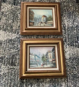 Oil Paintings Framed & Signed 16 x 15 - Picture 1 of 9