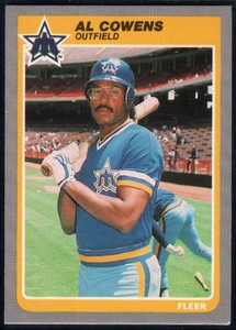 1985 Fleer #487 Al Cowens NM-MT Mariners  ID:209397