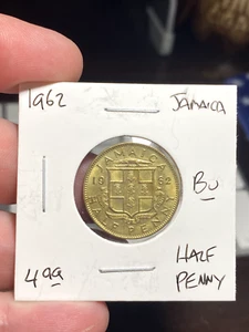 1962 Jamaica Half Penny - Picture 1 of 2