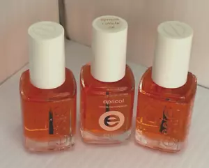 (3) essie APRICOT CUTICLE OIL - Full Size 13.5 ml/0.46 fl oz *RARE *SOLD AS-IS - Picture 1 of 6
