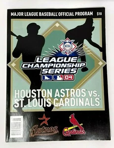 2004 Major League Championship Series Official Program-Astros vs Cardinals - Picture 1 of 1