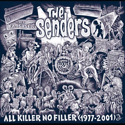 The Senders 'All Killer No Filler (1977-2001)' 2LP w/Johnny Thunders ltd USA imp - Image 1 of 4
