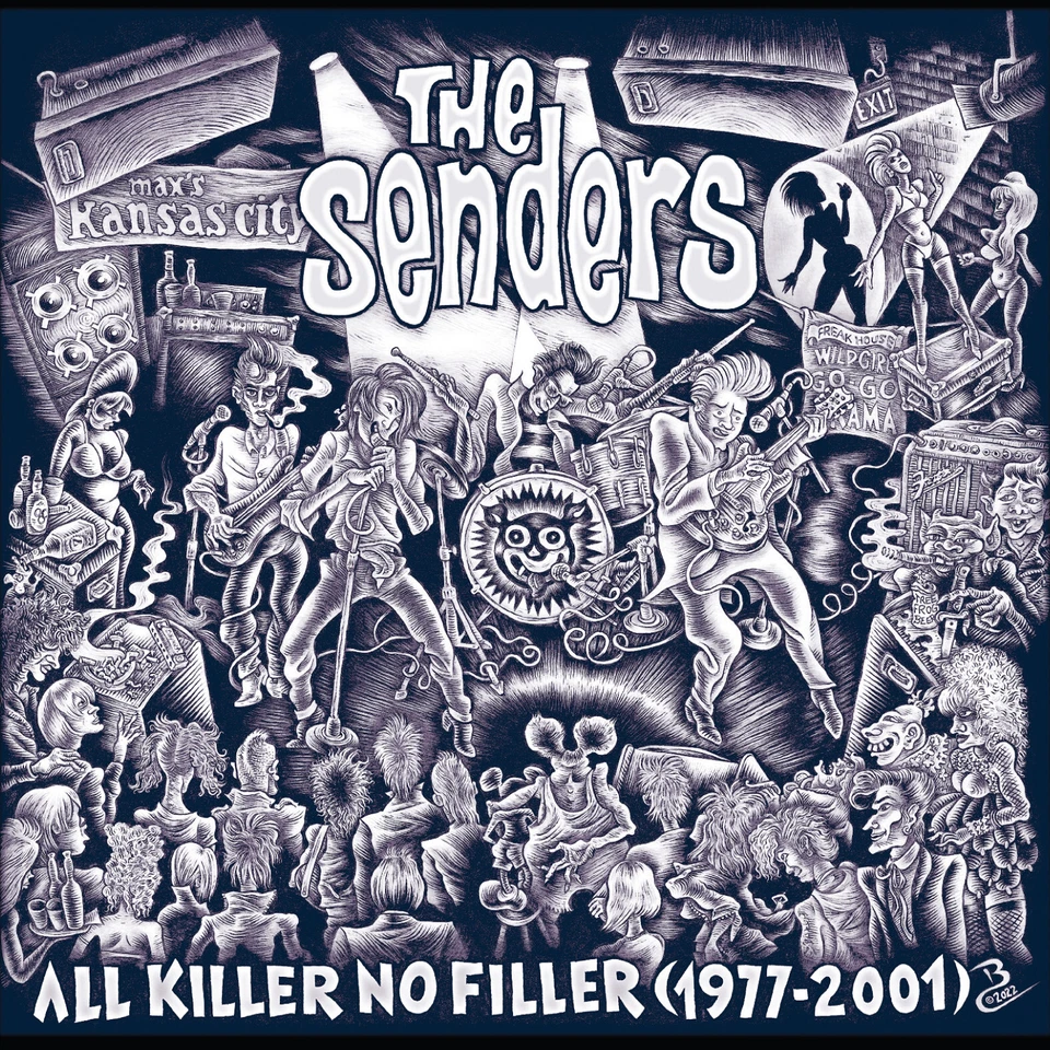 The Senders 'All Killer No Filler (1977-2001)' 2LP w/Johnny Thunders ltd USA imp - Image 1 of 4