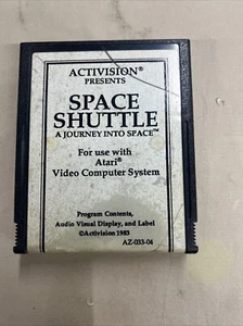 Atari 2600 VCS Space Shuttle A Journey Into By Activision White Label - Picture 1 of 3