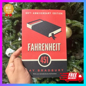 Fahrenheit 451 by Ray Bradbury | Brand New Paperback | Classic Dystopian Novel** - Picture 1 of 3