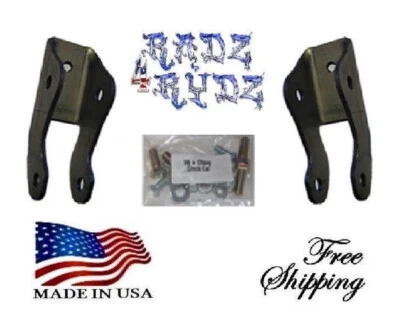 1980-2004 Ford F250 F350 Rear Drop Shock Extender Extensions for Lowering Kit - Image 1 of 3