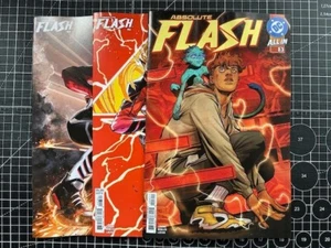Cubierta DC Absolute Flash #4 A + Haining, Crain Variants PREVENTA 6/18 - Imagen 1 de 3
