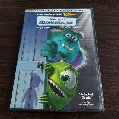 Monsters, Inc. (DVD, 2002 Disney Pixar) 2-Disc Set Collectors Edition - Image 1 of 3