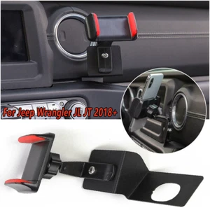 Soporte de teléfono soporte de radio walkie talkie montaje para Jeep Wrangler JL JT 2018 + rojo - Imagen 1 de 8