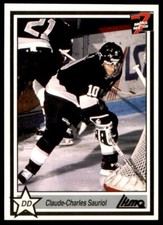 1990-91 7th Inning Sketch QMJHL Claude-Charles Sauriol Hull Olympique #134