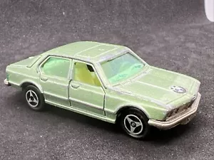 Majorette no 256 BMW 733 green. Vintage. Made in France. metal 1/60 1980 - Picture 1 of 7