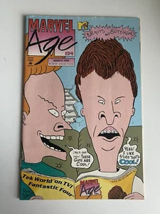 Marvel Age #134 Beavis And Butt-Head (cómic, 1994) con tarjetas de X-Men - Imagen 1 de 4