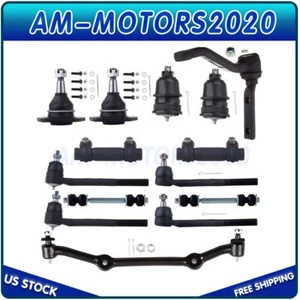 For 96-00 Isuzu Hombre 14x Front Ball Joint Tie Rod Idler Arm Suspension Kit - Picture 1 of 11