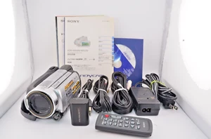 NEAR MINT Sony HDR-XR500V High Definition Handycam Camcorder Silver From JAPAN② - Picture 1 of 14