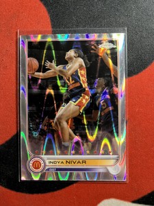 2023 Topps Chrome McDonald's All American Raywave Refractor Indya Nivar