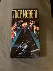 They Were 11 (VHS 1992) English Subtitles U.S.Manga Corps VG+ RARE - Picture 1 of 3