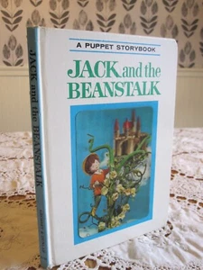JACK in the BEANSTALK A Puppet Storybook Izawa Hijikata 1968 HC Hologram - Picture 1 of 6