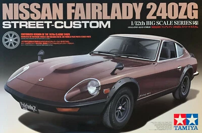 TAMIYA 12051 1/12 Big Sclae Series NISSAN FAIRLADY 240ZG STREET-CUSTOM - Immagine 1 di 4