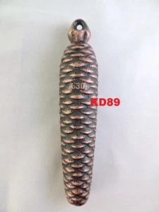 1 seul  poids d'horloge pendule coucou forêt noire 630g sapinette  pomme de pins - Foto 1 di 1
