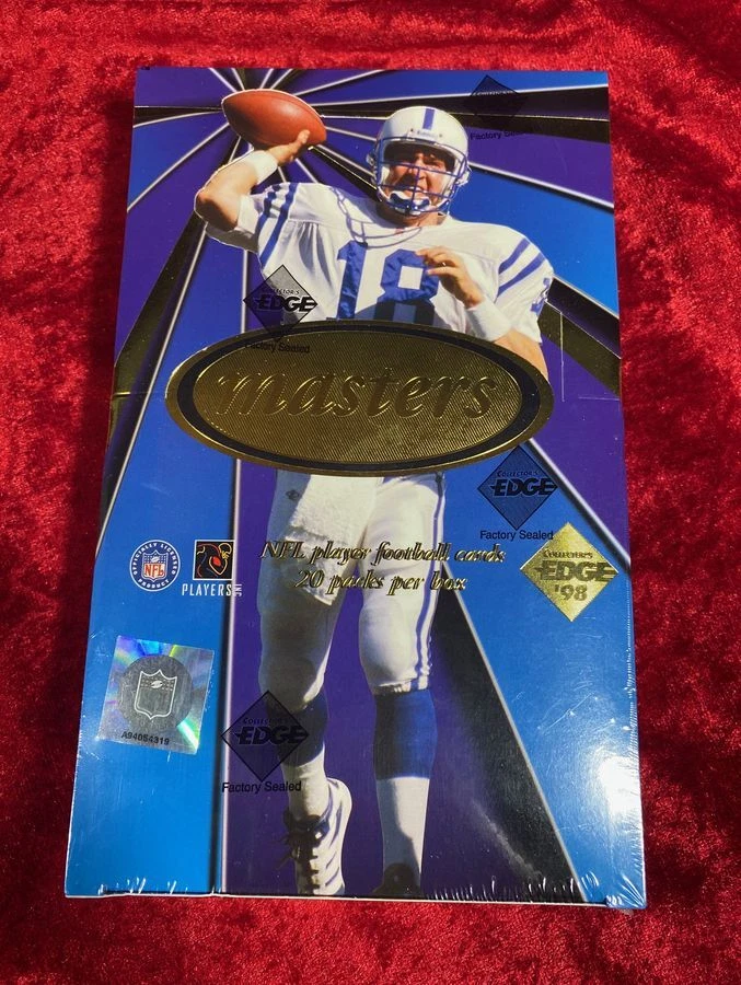 1998 Collector's Edge Masters Football Card Sealed Box - Image 1 of 2