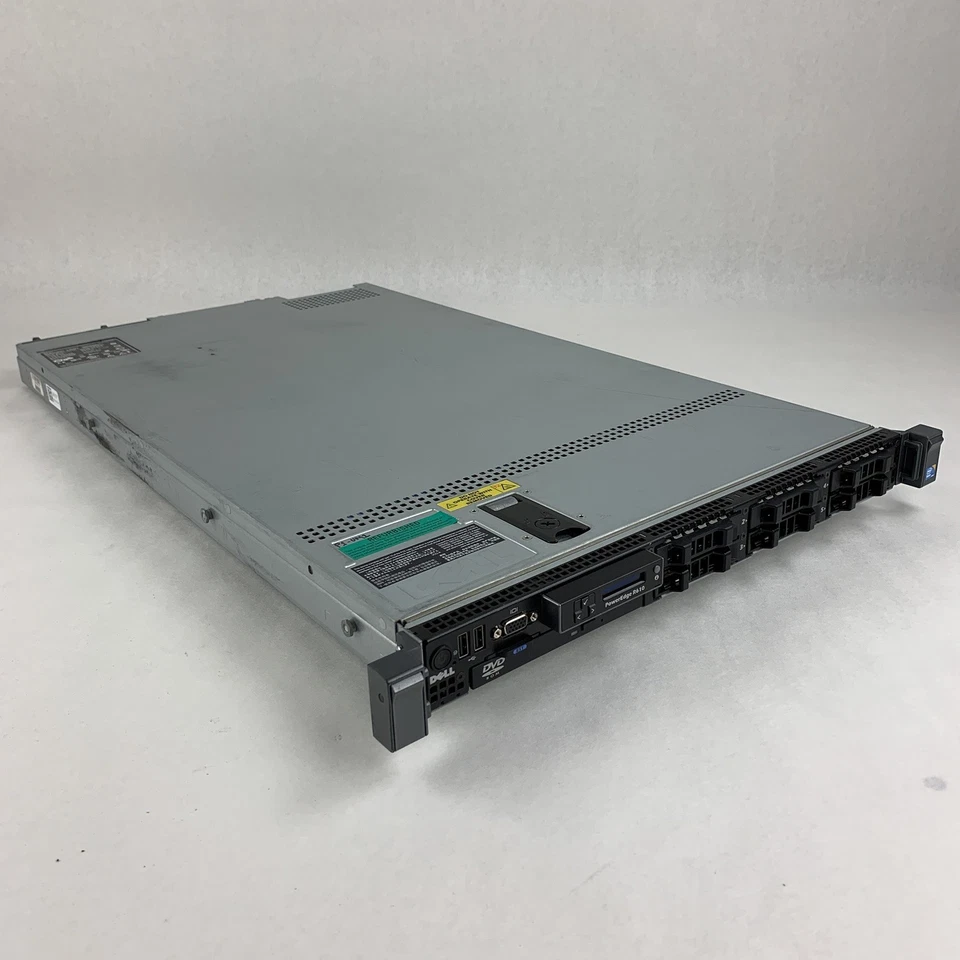 Dell PowerEdge R610 Server 1x Xeon E5520 2.27 GHz 16 GB RAM No HDD No OS - Image 1 of 4