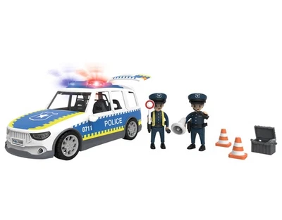 PLAYTIVE(DELTA-SPORT HANDELSKONTOR GMBH) Playtive Go Set »Medium« mit Licht- und Soundeffekten Polizei-Wagen Kinder Spiel