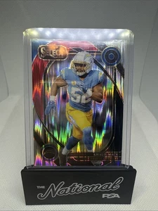 2024 Select Khalil Mack #277 Chargers Black & Red Shock Club Level - Picture 1 of 2