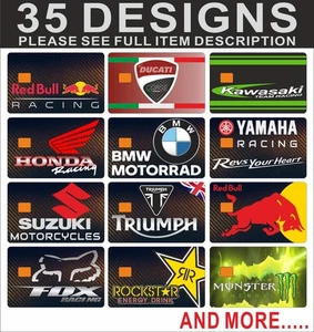 Motorrad Abzeichen Aufkleber Karte Skin Motorrad Sticker Decals Grafik - Bild 1 von 1
