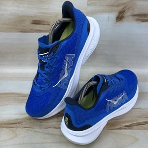 Hoka One One Herren Gr.12D Mach 6 1147790 ECC Blau Weiß Laufschuhe Turnschuhe - Bild 1 von 15