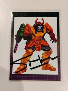 2024 Dynamite Transformers 40th Anniv.Signed Black Furman 3 of 3 BLUDGEON - Bild 1 von 2