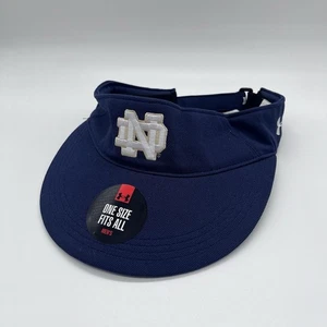 Notre Dame Under Armour Golf Schirmmütze Navy Neu Blau Einheitsgröße Verstellbar - Bild 1 von 6